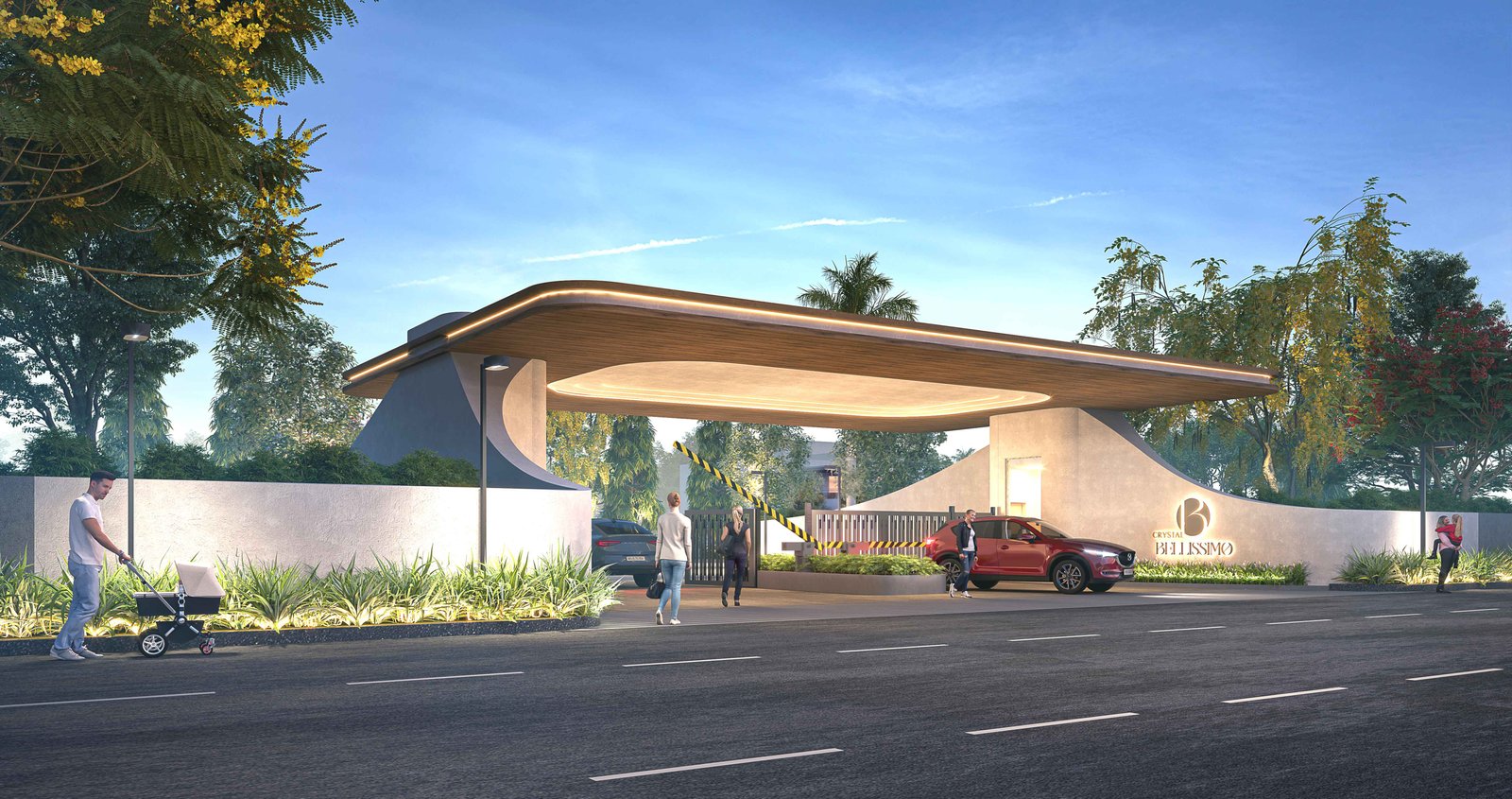 Bellissimo Grand Entrance Gate